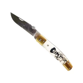 Betyár bicska, maskara, csont markolat, betyár