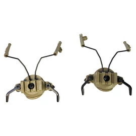 Specna Arms Fültok felfogatás Fast sisakokra, tan