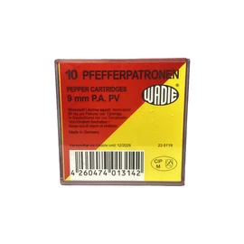 Wadie paprikapatron, 9mm PA, 80 mg