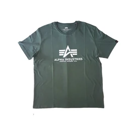 Alpha Industries Basic T-Shirt póló, dark olive, L