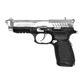 Kuzey F92 Beretta gázpisztoly, 9mm PA., fekete, króm