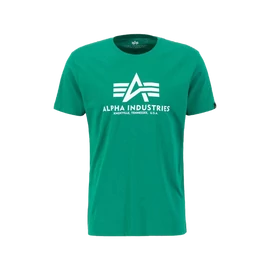 Alpha Industries Basic T-Shirt póló, jungle green, XL