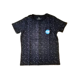 Alpha Industries Starry T póló, replika kék, M