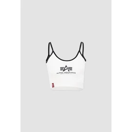 Alpha Industries Basic ML Cropped Tank Top Wmn női trikó, white, S