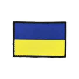 Ukrán zászló, felvarró