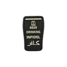 Beer drinking infidel - 3D felvarró