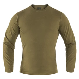 Miltec Langarmshirt hosszú ujjú póló, oliv, M