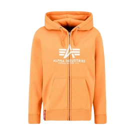 Alpha Industries Basic Zip Hoody PP kapucnis pulóver, tangerine, XL