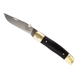 Betyár bicska, maskara, fa markolat, natúr