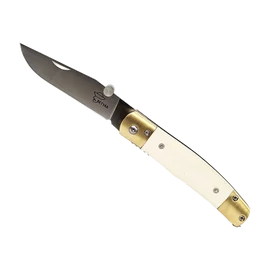 Betyár bicska, maskara, csont markolat, natúr