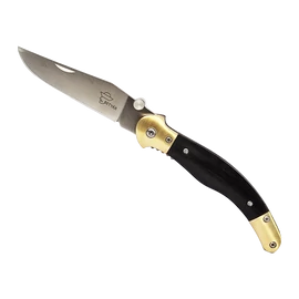 Betyár bicska, fejesgörbe, fa markolat, natúr