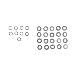Retro Arms washer set 0.05 mm - diameter 4 mm 25 pcs.