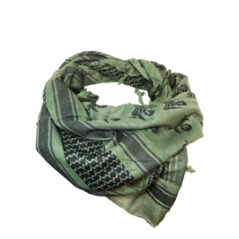 Miltec Shemagh sál Koponya oliv/fekete