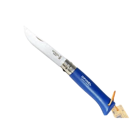 Opinel No.8 Colorama kés, inox, sötétkék