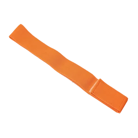 Narancssárga láthatósági szalag kalapra