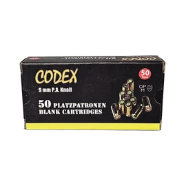 Codex riasztópatron, 9mm PAK - 50 db.