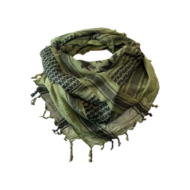 Miltec sál-Shemagh, OD fekete, csillag