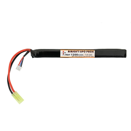 IPower airsoft akkumulátor, LiPo, 1200 mAh, 7.4V, 20C