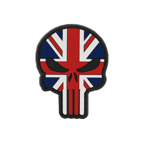 Flag Skull UK felvarró