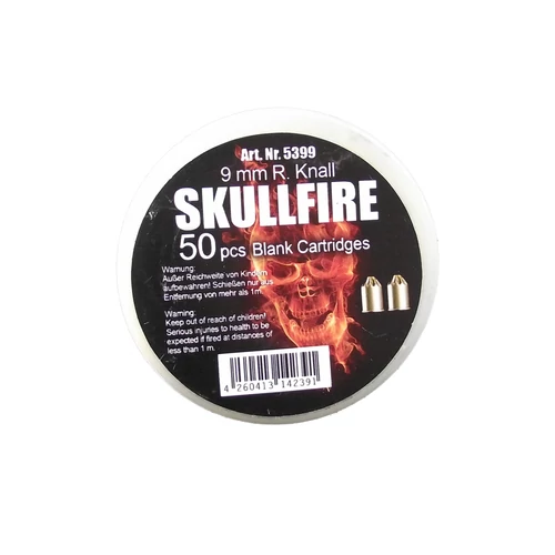 Skullfire riasztópatron, 9mm RK