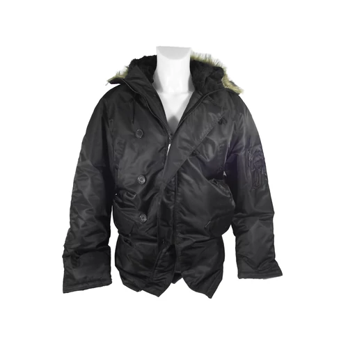 Miltec US Parka kabát, N3B Teesar, Fekete, M