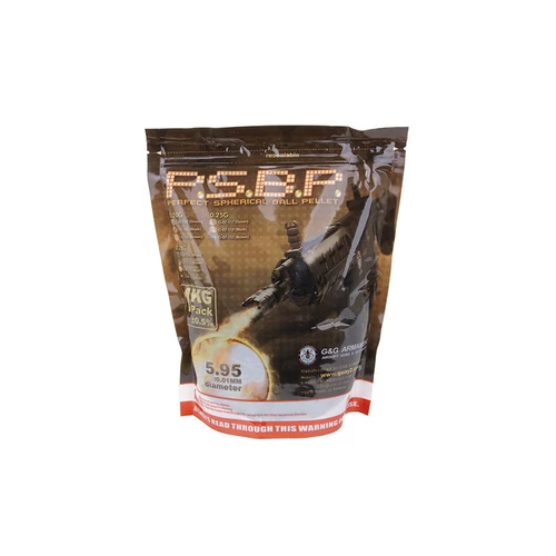 G&G preciziós BB golyó 0.20 g, 5000 db, fekete