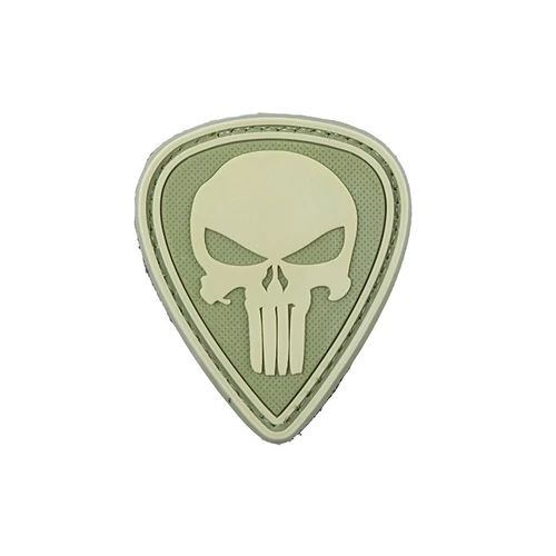 Punisher felvarró, olív