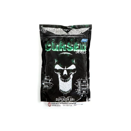 CURSED Series airsoft BB, 0.25g, 4000 db