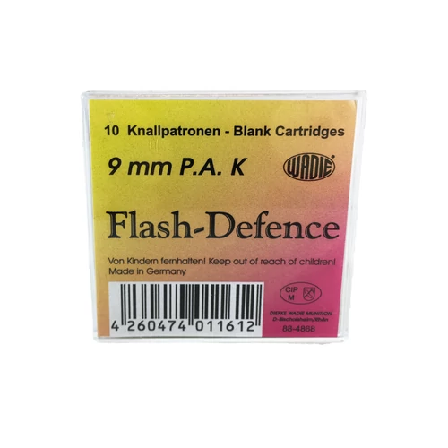 Wadie Flash Defence patron, 9mm PA