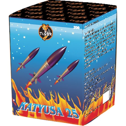 Katyusa 25 tűzijáték telep