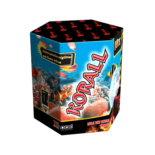 Korall, 19 lövéses tűzijáték telep