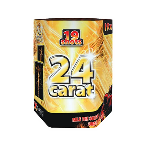 24 Carat, 19 lövéses tűzijáték telep