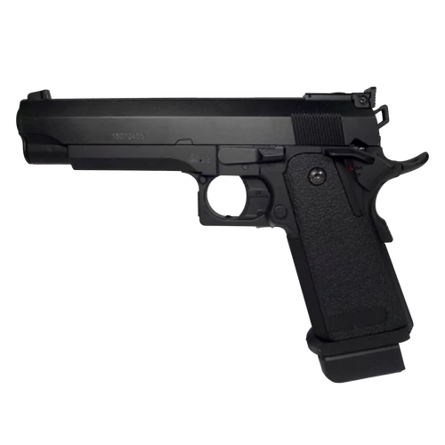 CM128 Colt 45 elektromos pisztoly, fekete