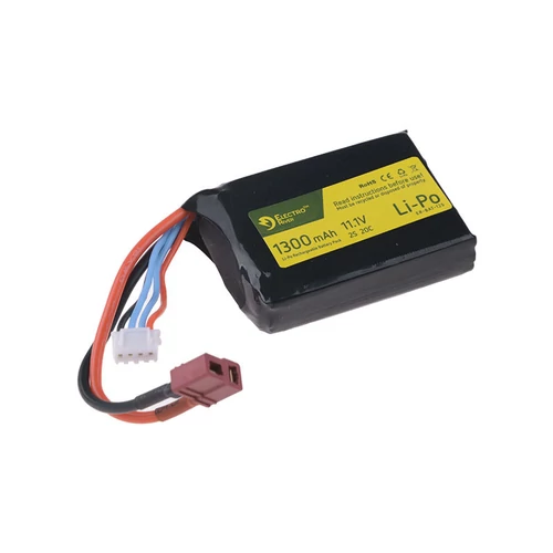 Electro River LiPo akkumulátor 11.1V 1300 mAh PEQ-dobozba T-Deans