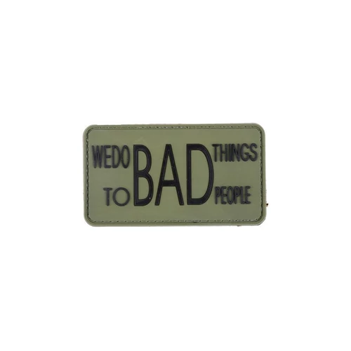 We do bad things, felvarró