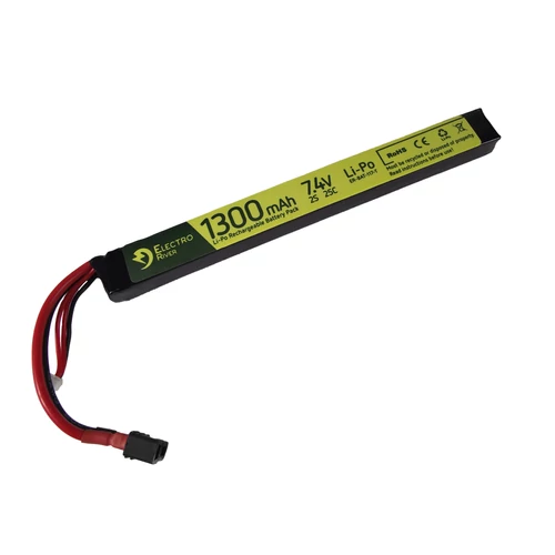 Electro River LiPo akkumulátor 7.4V 1300mAh T-deans