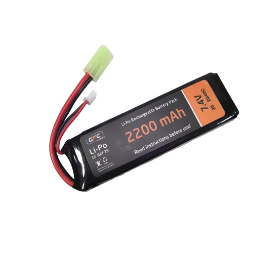 GFC LiPo akkumulátor 7.4V 2200 mAh Tamiya