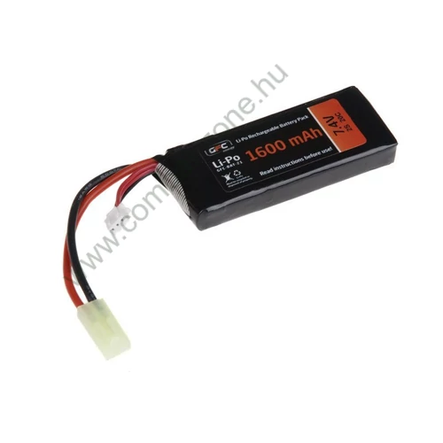 GFC LiPo akkumulátor 7.4V 1600 mAh Tamiya