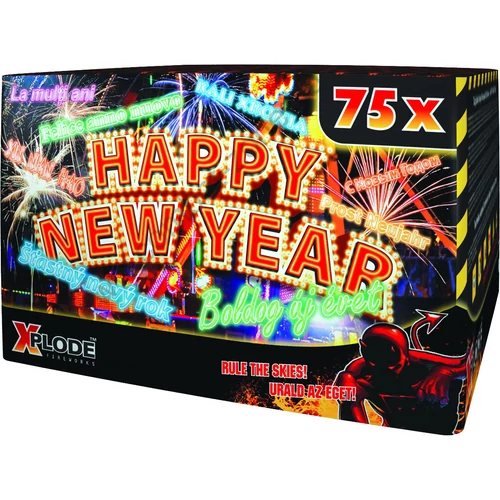 Happy New Year telep, 75 lövés