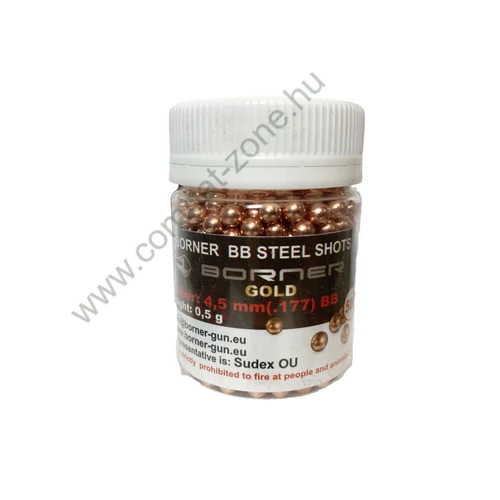 Borner Premium Gold BB golyó, 500 db