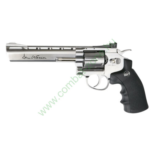 Dan Wesson 6" airsoft revolver, ezüst