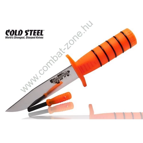 Cold Steel Survival Edge kés, narancs