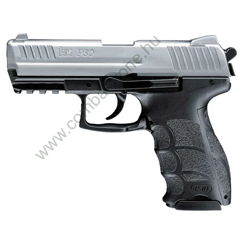 Heckler & Koch P30 gáz-riasztó pisztoly, steel finish