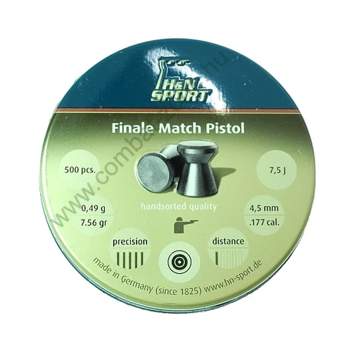 H&N Finale Match Pistol lövedék 4.50 mm