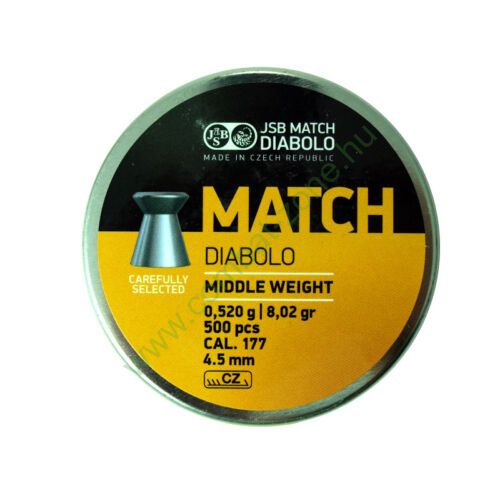 JSB Match Diabolo Middle cal. 4.49 mm (.177) lövedék