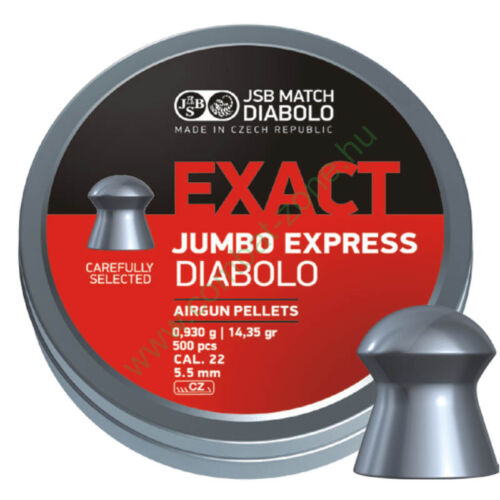 JSB Jumbo Express cal. 5.52 (.22) lövedék, 500 db.
