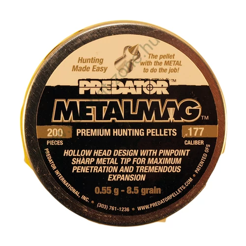 Predator Metalmag vadász lövedék