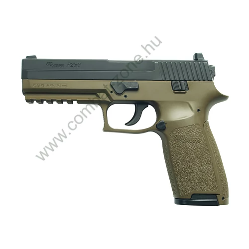 Sig Sauer P250 légpisztoly, OD green