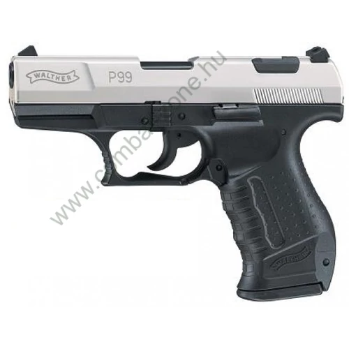 Walther P99 gáz-riasztó pisztoly, nikkel szánnal