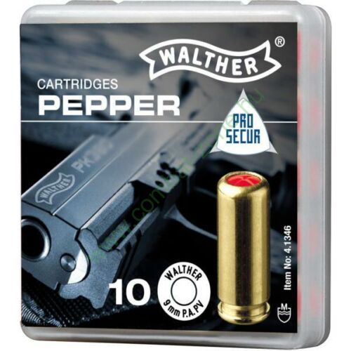 Walther 9 mm Pepper patron, PA